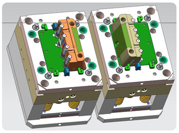 雙色精密模具前模